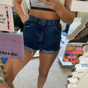 Women’s Lee High Waisted Jean Shorts